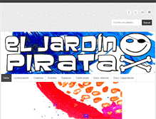 Tablet Screenshot of jardinpirata.org